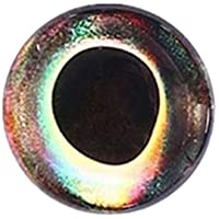geshiglobal 20 señuelos de pesca con mosca 4D de 7 – 15 mm- para atar- para manualidades- muñecas impermeables